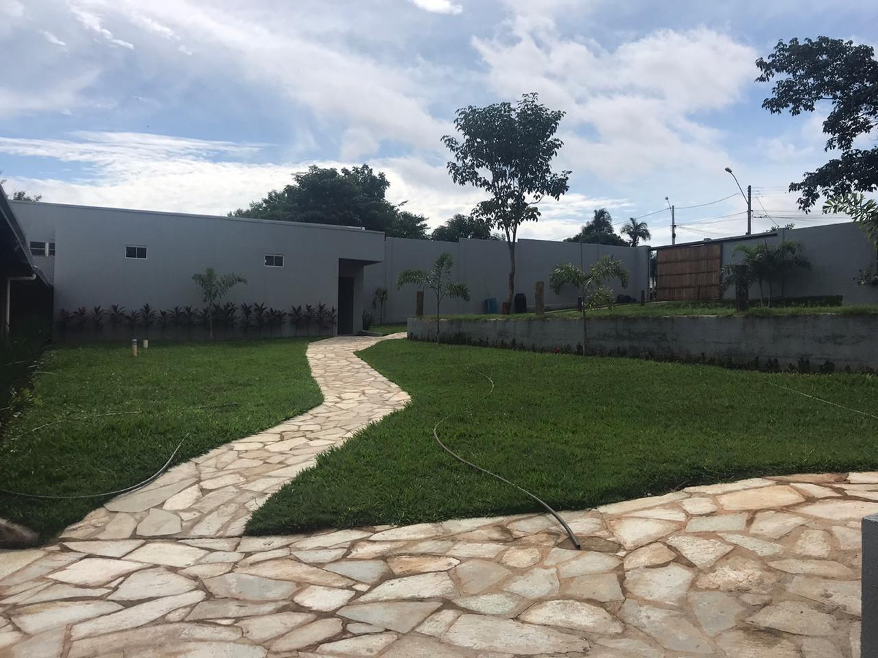 Entrada da estrutura principal